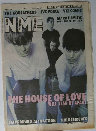 House Of Love - Uk Nme Magazine 30.7.1988