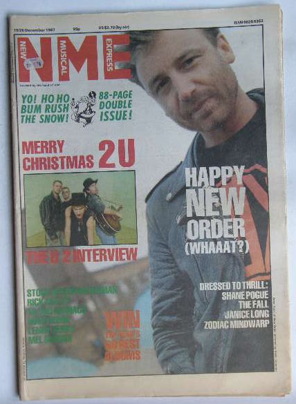 Uk Nme Magazine 19/26.12.1987 listings