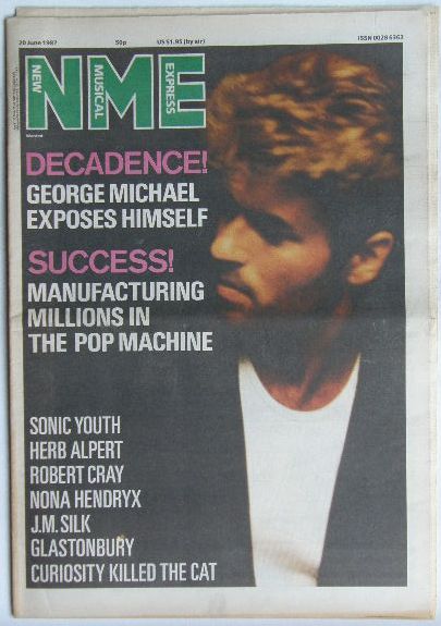 George Michael - Uk Nme Magazine 20. Jun 1987
