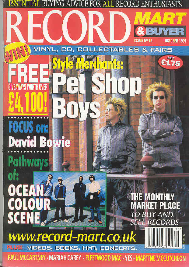 Pet Shop Boys - Record Buyer Oct.99