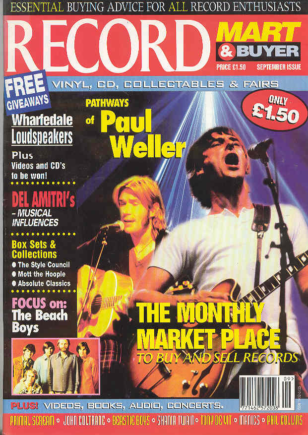 Record Mart Mag September 1998 listings