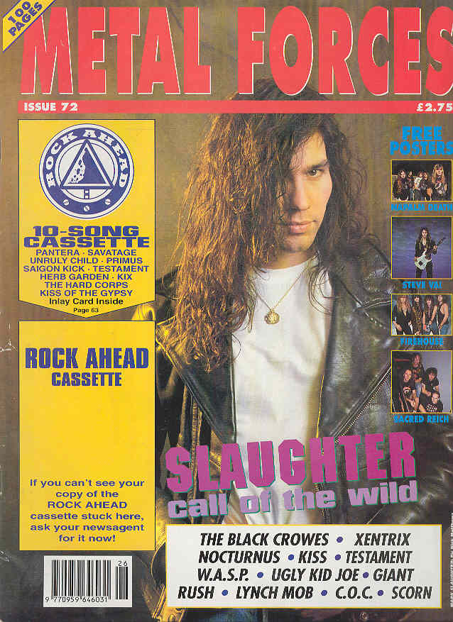 Metal Forces Magazine Issue 72 listings