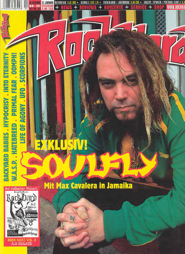Click for more Rock Hard No.203 4/2004 listings