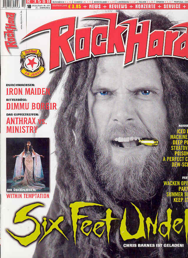 Rock Hard No.197 10/2003 listings