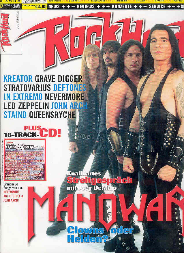 Manowar - Rock Hard No.194 7/2003