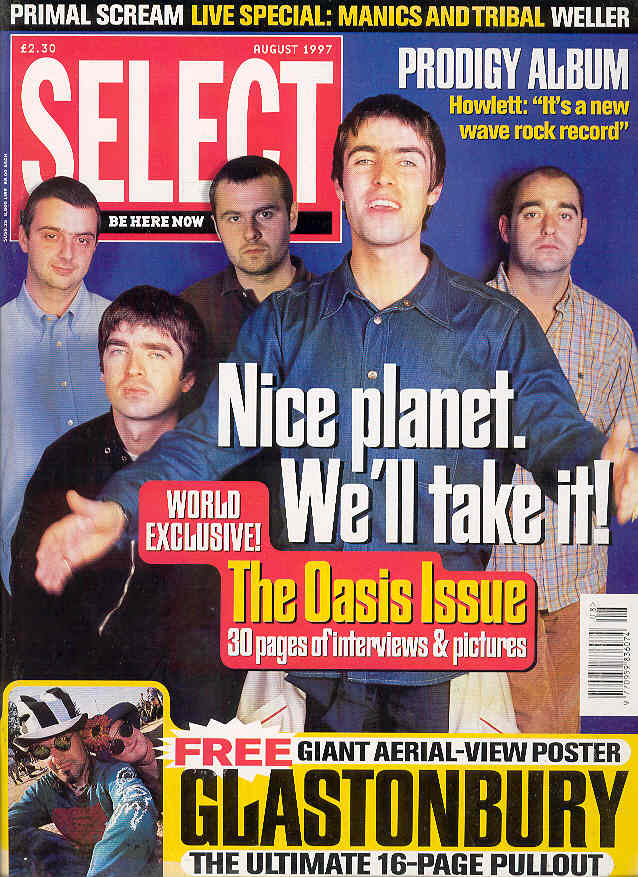 Oasis - Uk Select Magazine Aug.1997