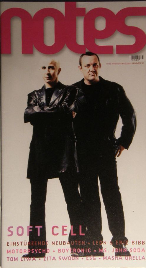 German Notes Magazine #91 2002 listings