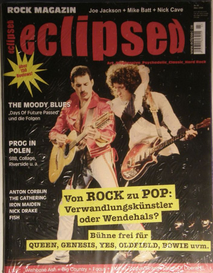 Queen - German Eclipsed Magazine Nr.99 Mar 2008
