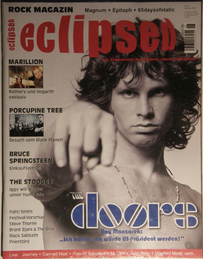 Doors - German Eclipsed Magazine Nr.92 May 2007