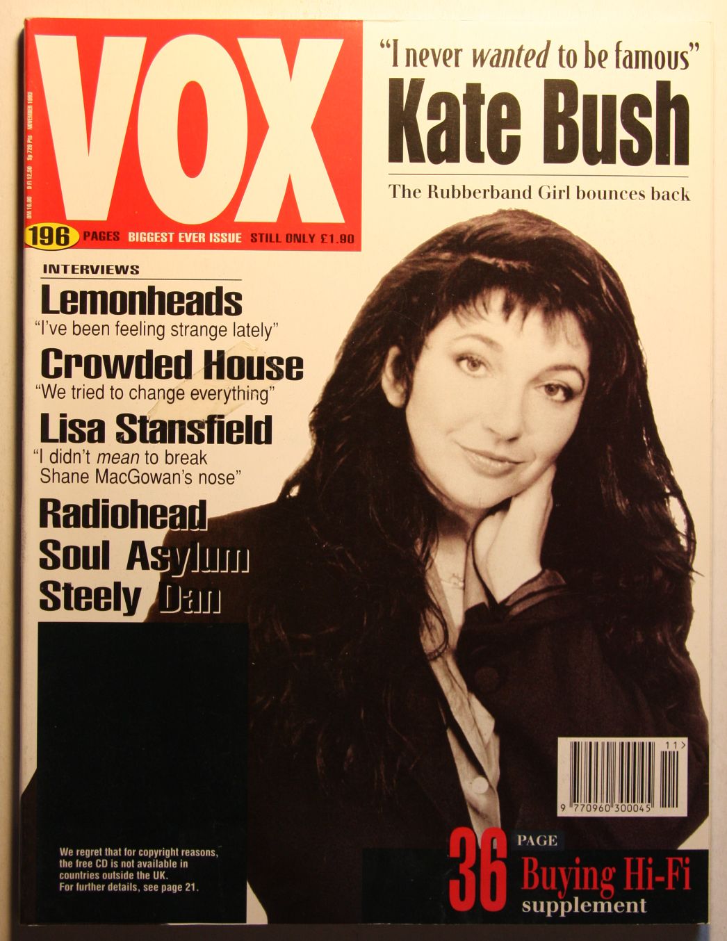 Uk Vox Magazine #38 Nov.93