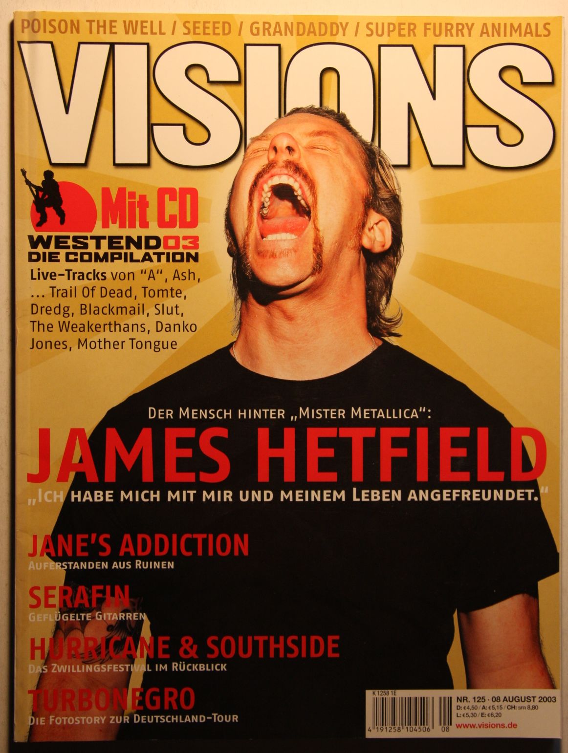German Visions Magazine Nr.125 Aug 03