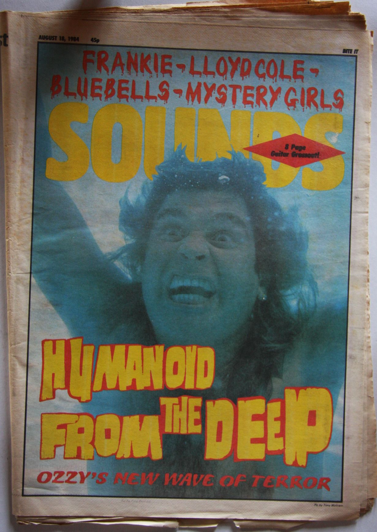 Uk Sounds Magazine 18. Aug 1984