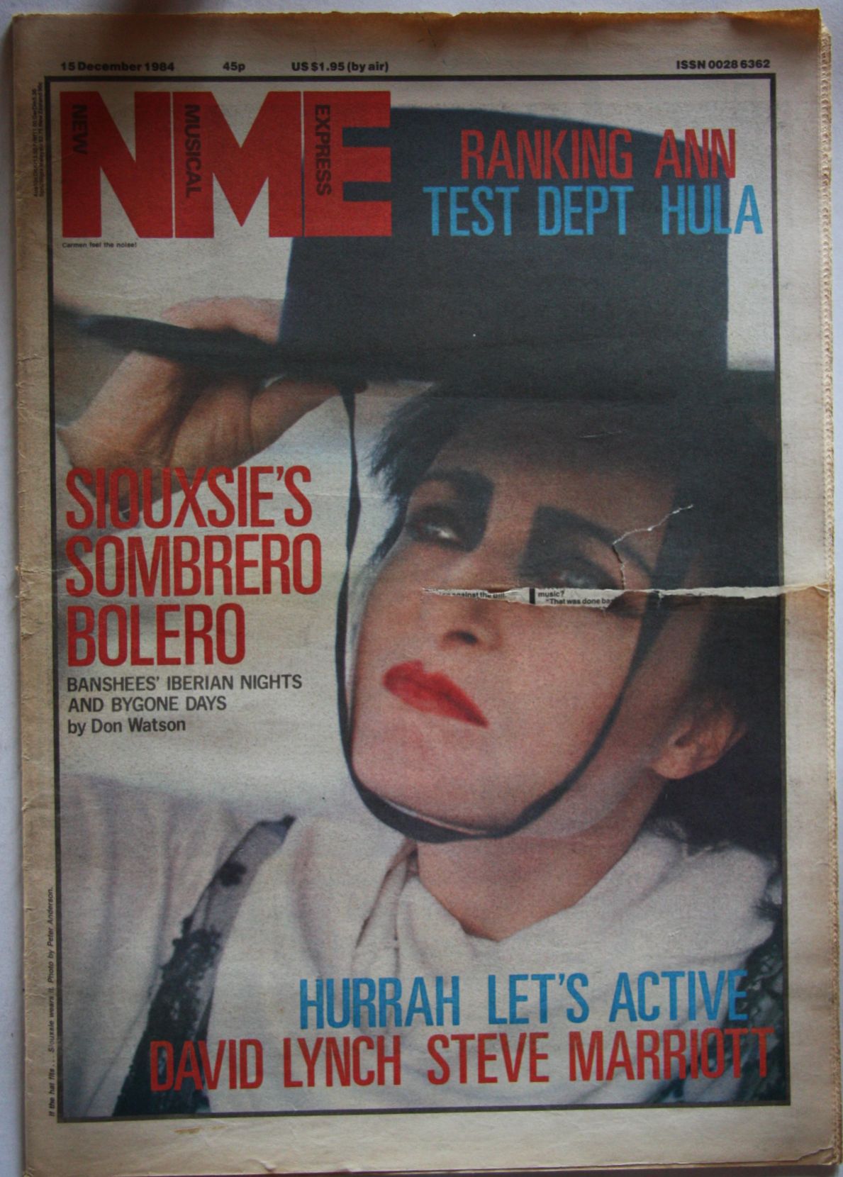 Uk Nme Magazine 15. Dec 1984