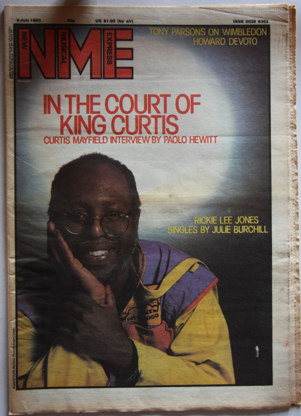 Uk Nme Magazine 9. Jul 1983
