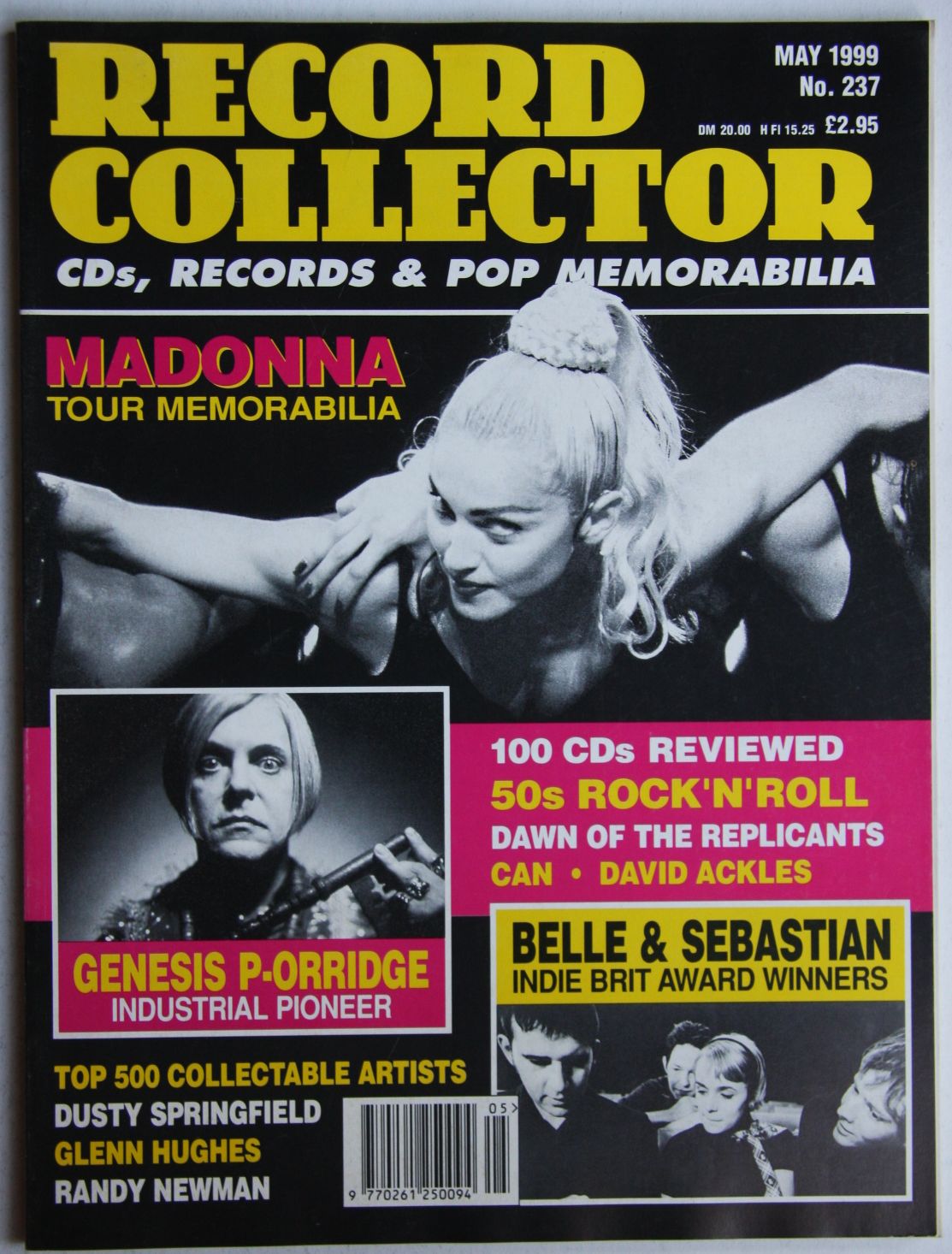 Uk Record Collector Magazine May 1999