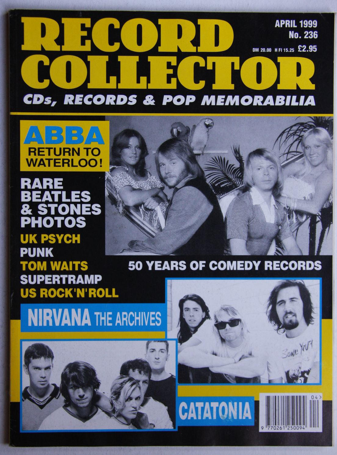 Uk Record Collector Magazine April 1999