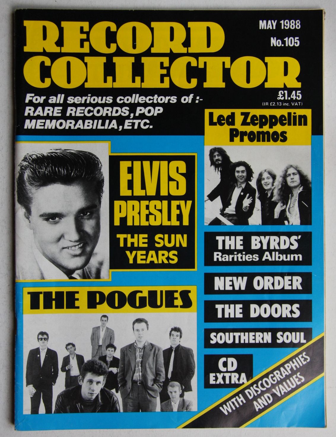 Uk Record Collector Magazine May 1988