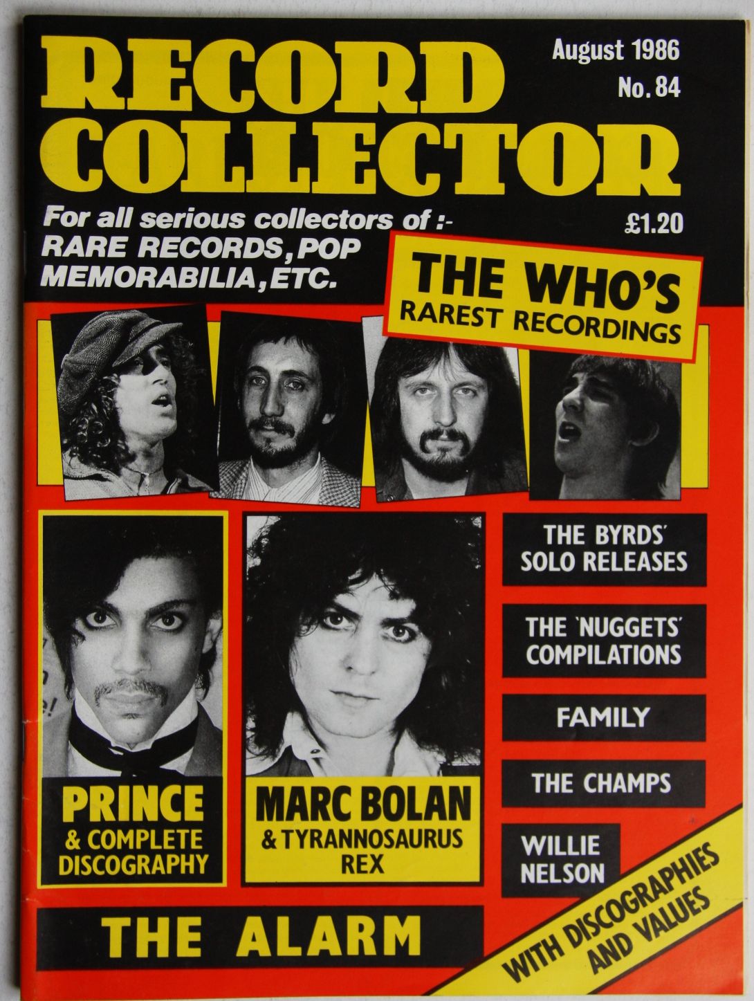 Uk Record Collector Magazine August 1986