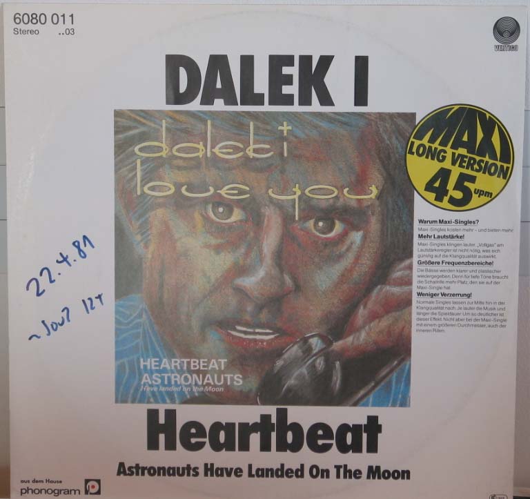 Dalek I Love You - Heartbeat Album