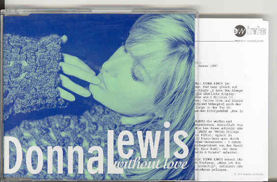 Without Love - Donna Lewis