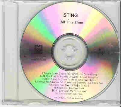 Sting - All This Time LP