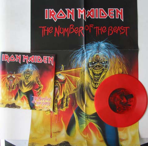 Iron Maiden - The Number Of The Beast Vinyl