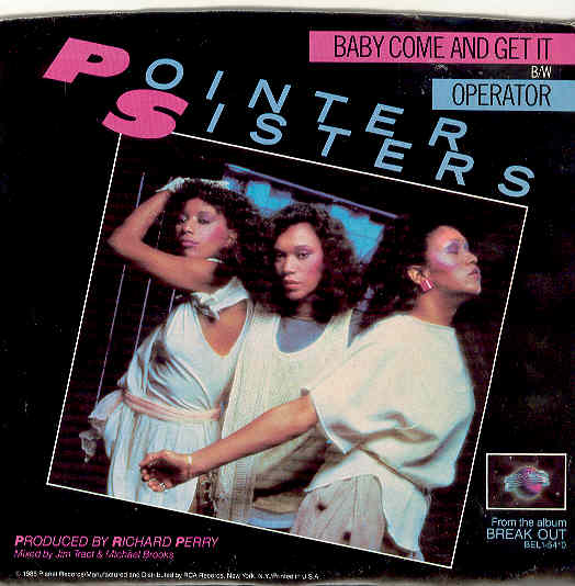 Pointer Sisters Baby Come And Get It Records, LPs, Vinyl and CDs ...