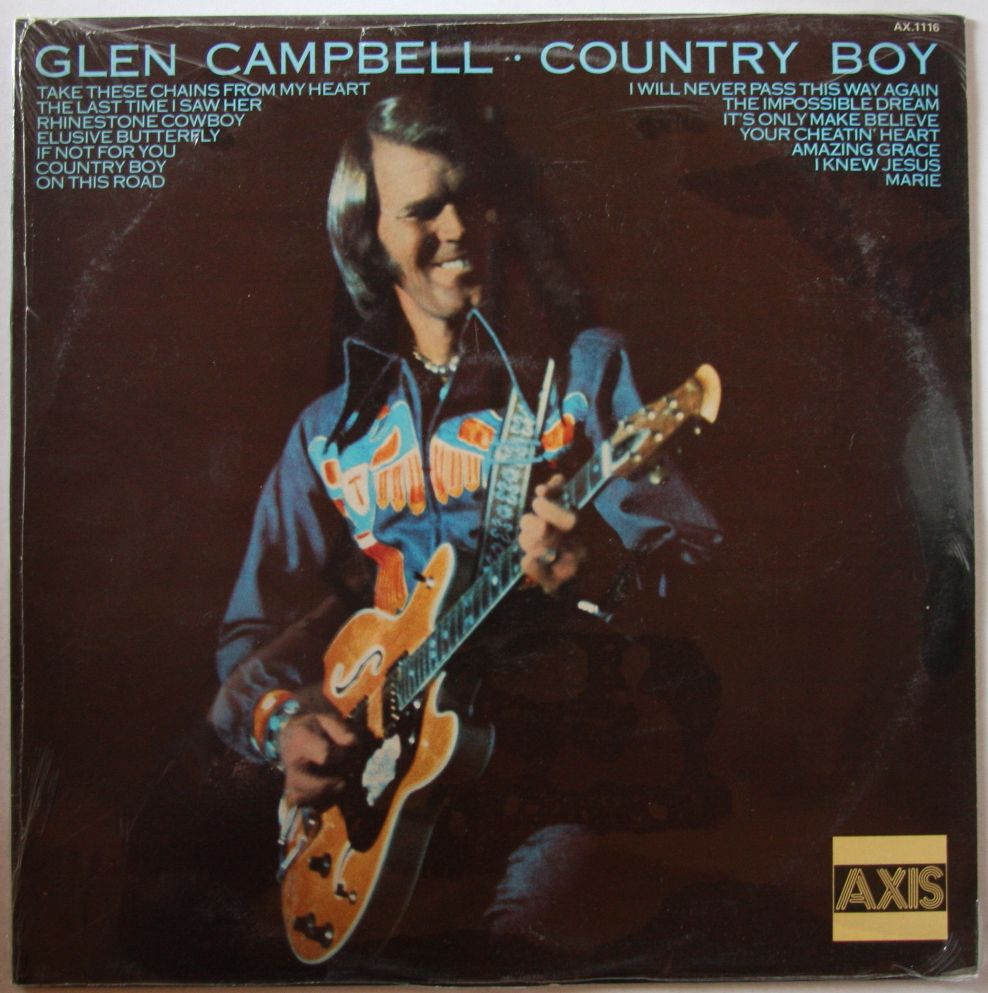 Glen Campbell Country Boy Records, LPs, Vinyl and CDs - MusicStack
