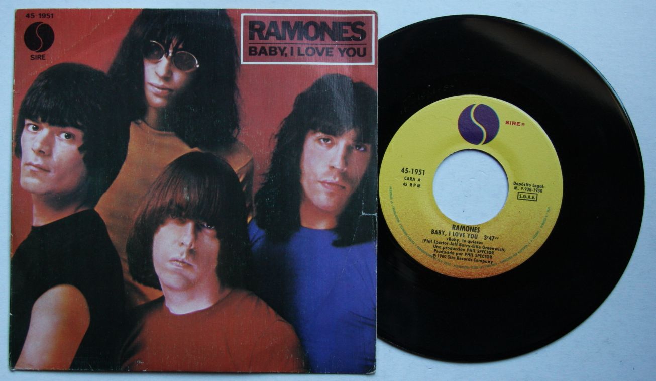 Ramones Baby I Love You Records, Vinyl and CDs - Hard to Find and Out ...