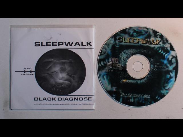 Sleepwalk Black Diagnose GER ADV CD 1999 EBM Industrial