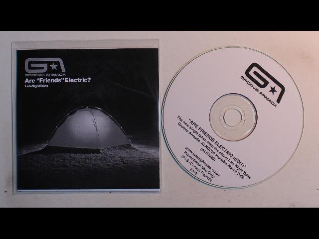 Groove Armada Are Friends Electric? UK Adv CDR 2008