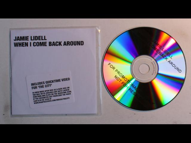 Jamie Lidell When I Come Back Around UK ADV CDR Single 2005 + Quicktime Video