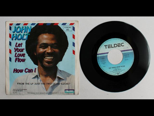 John Holt Let Your Love Flow GER 7inch Vinyl Single 1982 Reggae