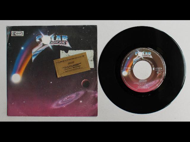 Lakeside Outrageous GER 7inch Vinyl Single 1984 Solar Promo Funk Disco