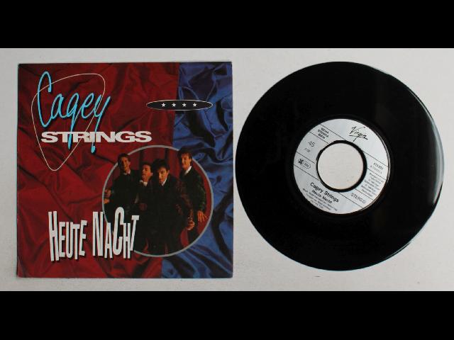 Cagey Strings Heute Nacht GER 7inch Vinyl Single 1990 Top