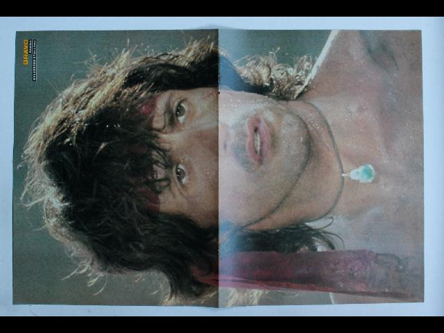 Sylvester Stallone Bravo Poster - Vintage German Magazine Poster 28x42cm Rambo