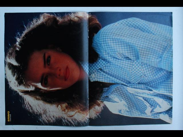 Brooke Shields Bravo Poster - Vintage German Magazine Poster 28x42cm