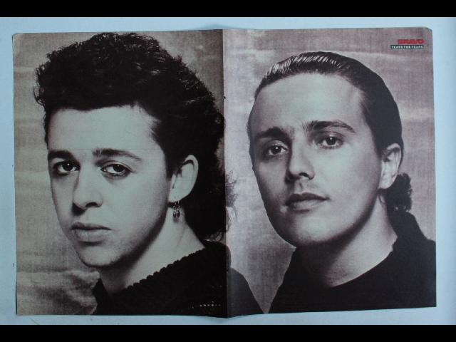 Tears For Fears Bravo Poster - Vintage German Magazine Poster 28x42cm