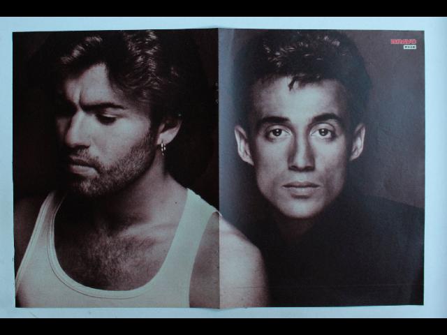 Wham! Bravo Poster - Vintage German Magazine Poster 28x42cm Black/White Portrait