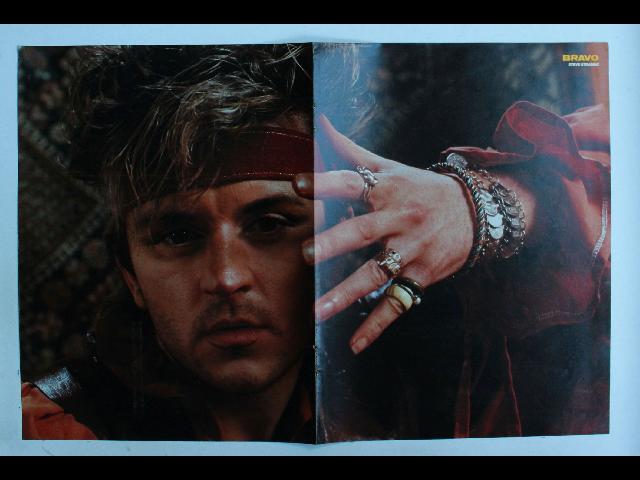 Steve Strange Bravo Poster - Vintage German Magazine Poster 28x42cm Portrait