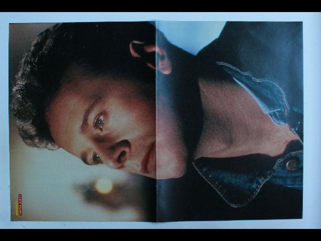 Simple Minds Bravo Poster - Vintage German Magazine Poster 28x42cm Jim Kerr