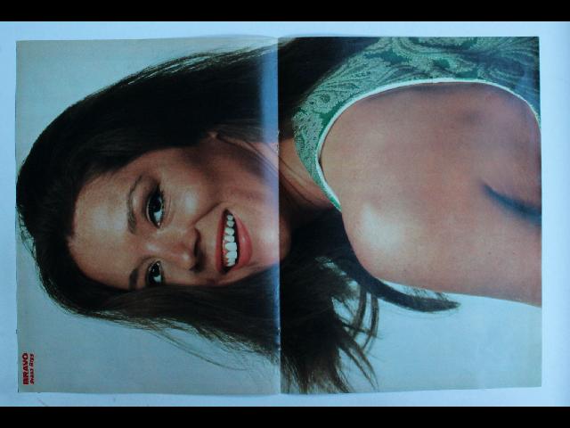 Diana Rigg Bravo Poster - Vintage German Magazine Poster 28x42cm Avengers