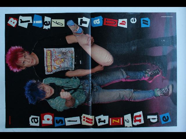 Abstürzende Brieftauben Bravo Poster - Vintage German Magazine Poster 28x42cm