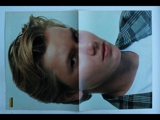 River Phoenix Bravo Poster - Vintage German Magazine Poster 28x42cm