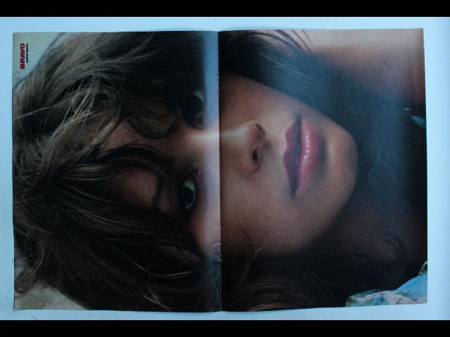 Olivia Pascal Bravo Poster - Vintage German Magazine Poster 28x42cm Portrait