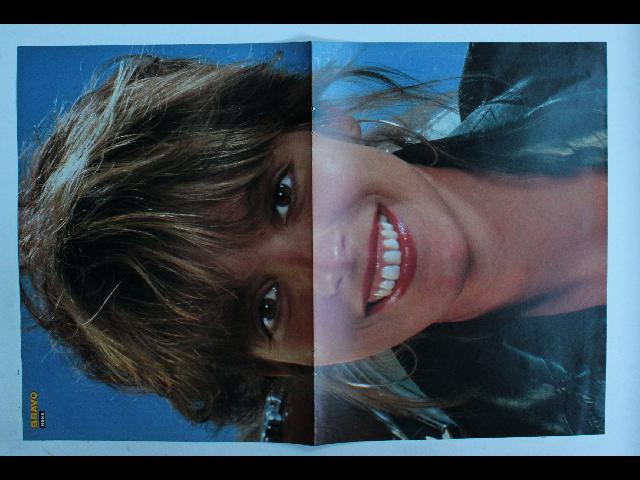 Nena Bravo Poster - Vintage German Magazine Poster 28x42cm Portrait/Close-Up