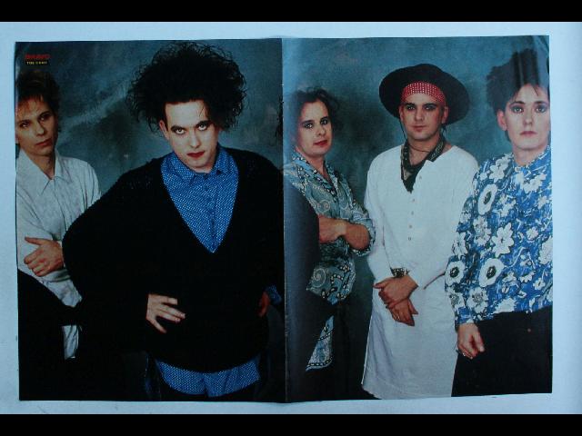 The Cure Bravo Poster - Vintage German Magazine Poster 28x42cm Band Portrait