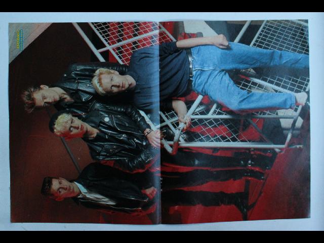 Depeche Mode Bravo Poster - Vintage German Magazine Poster 28x42cm Stairway