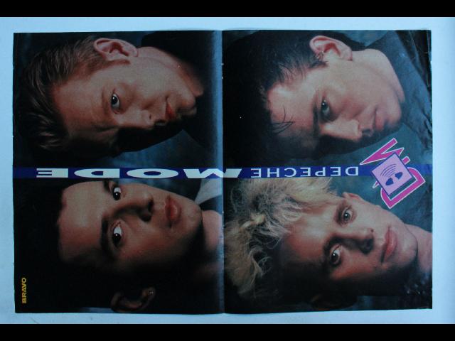 Depeche Mode Bravo Poster - Vintage German Magazine Poster 28x42cm 4xPortrait