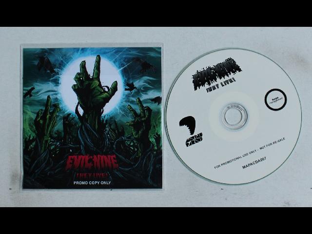 Evil Nine They Live! UK ADV CDR 2008 Electro Breaks